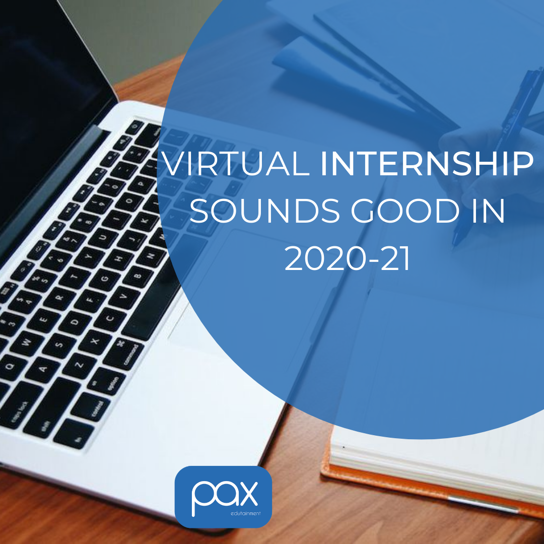 Virtual Internship Sounds Good in 2020-21